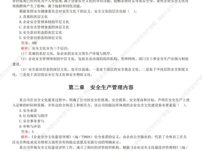 安全工程师真题解析安全工程师真题解析电子版