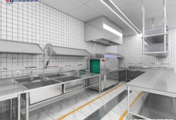 酒店厨房设计图,酒店厨房设计图纸