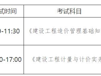 市政造价工程师考试内容市政造价工程师考试