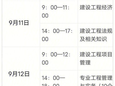 距一级建造师考试时间2821一级建造师考试时间