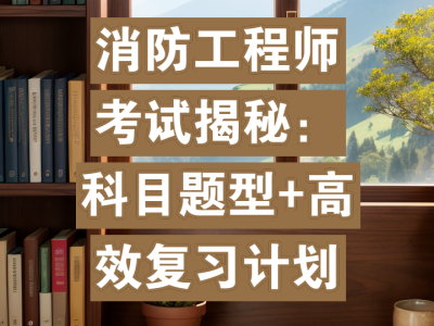 消防工程师复习计划,消防工程师考试重点知识
