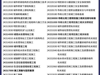 二级建造师市政题库及答案,二级建造师市政题