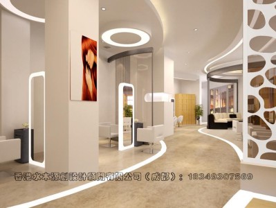 美容美发装修风格设计图美容美发装修图片