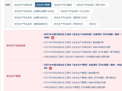 考安全工程师的题考安全工程师的好处