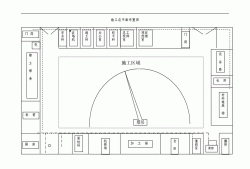 施工平面图的基本内容施工平面图