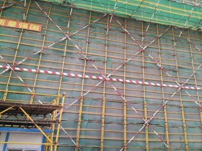 钢管脚手架搭设图脚手架搭设图