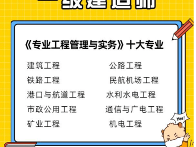 市政专业一级建造师考试科目市政专业一级建造师考试科目是什么