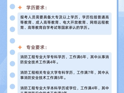 注册消防工程师报名条件公布,注册消防工程师报考条件百度百科