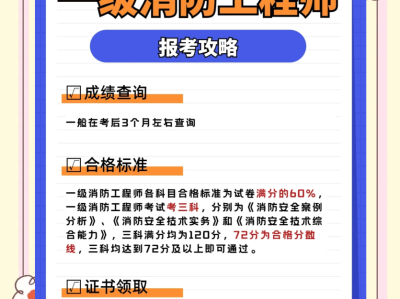 消防工程师一级报名时间是多少,消防工程师一级报名时间