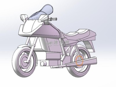 摩托车简易图纸怎么画工程学摩托车图纸