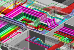 bim工程师建模火神庙,revit铁塔建模