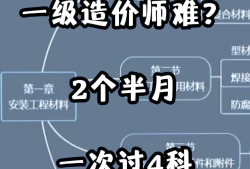 造价工程师四门课时间安排造价工程师四科怎么学