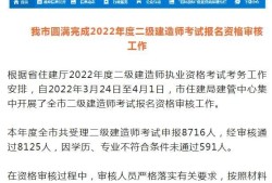 速看！多地2022二建报考人数公布，你今年报考了吗？