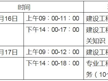 机电一级建造师考试时间机电一建什么时候考试