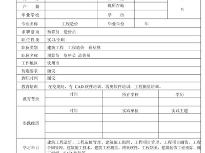 造价员工作业绩造价工程师工作业绩