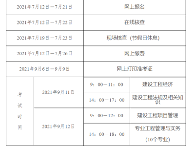 一级建造师报名时间计算,2021年一级建造师报名时间和考试时间报名要求