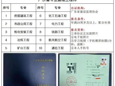 珠海监理工程师工资珠海市工程监理有限公司官网