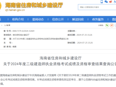 安徽省二级建造师成绩公布时间,二级建造师成绩公布时间