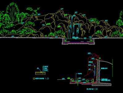 假山施工图包括的内容,假山施工图