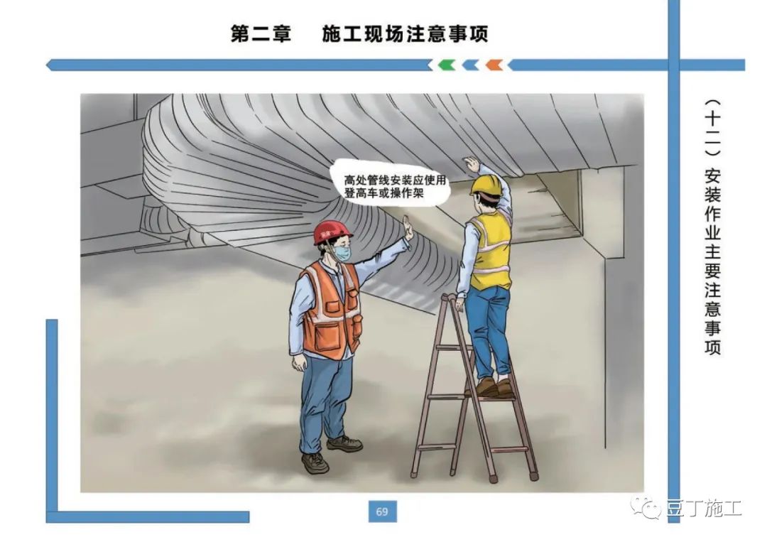 住建部发布《房屋市政工程现场施工安全画册（2022版）》彩印原版  第73张