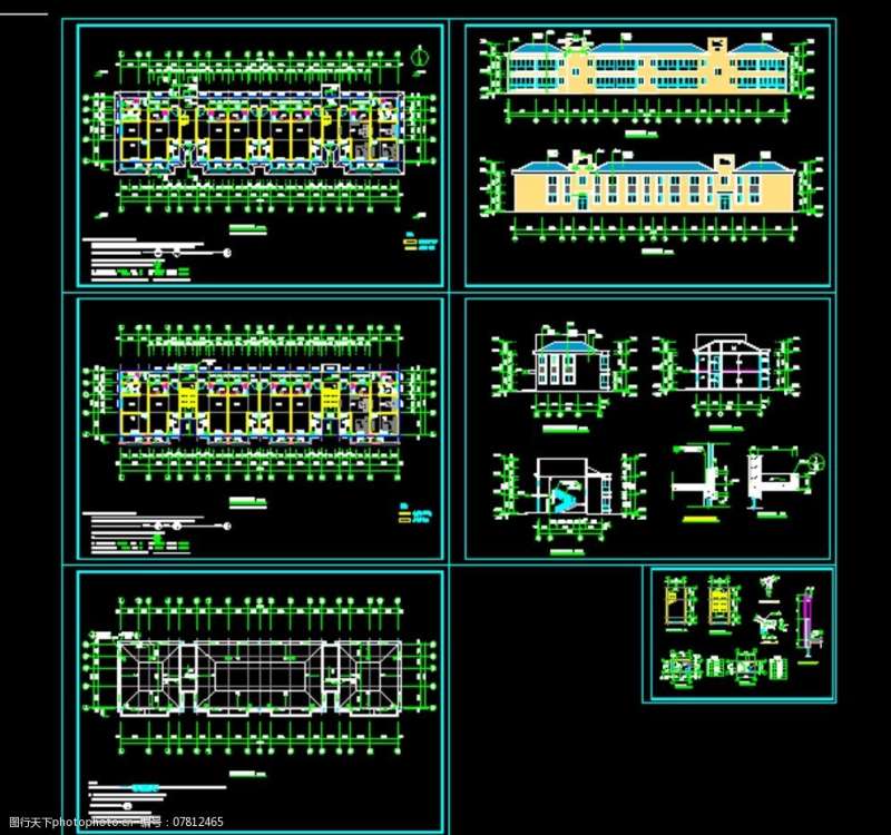 建筑施工图下载建筑施工图dwg下载 第1张 建筑施工图下载建筑施工图dwg下载 第1张