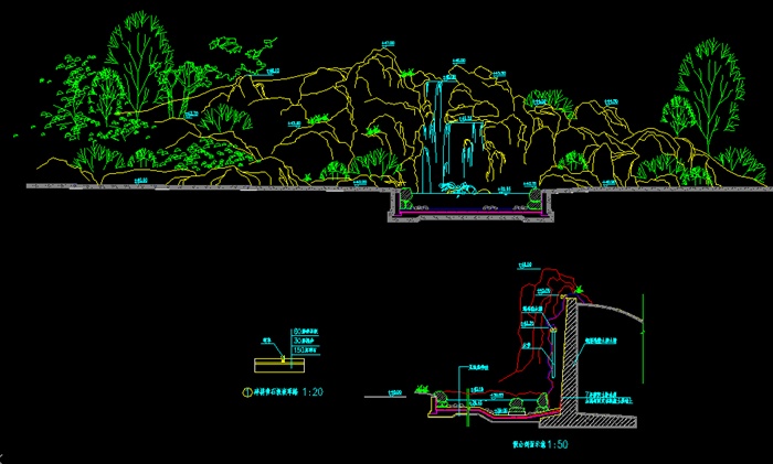 假山施工图包括的内容,假山施工图  第1张