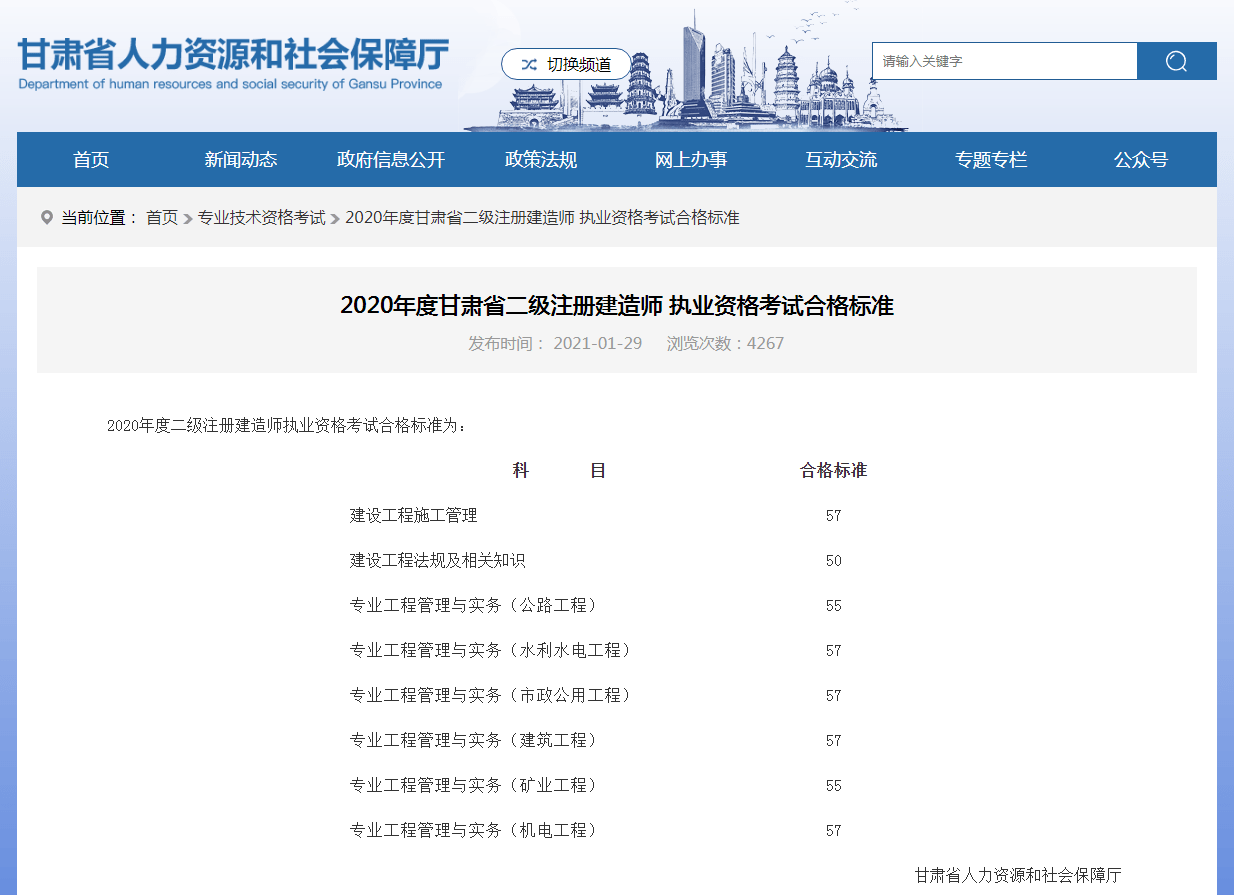 海南省二建考试成绩查询海南二级建造师成绩查询入口  第2张