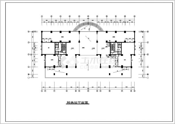 建筑施工设计图建筑施工设计图说明间距怎么看  第2张