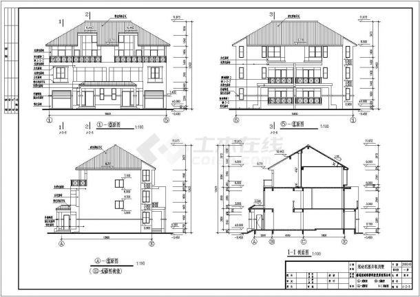 建筑施工设计图建筑施工设计图说明间距怎么看  第1张