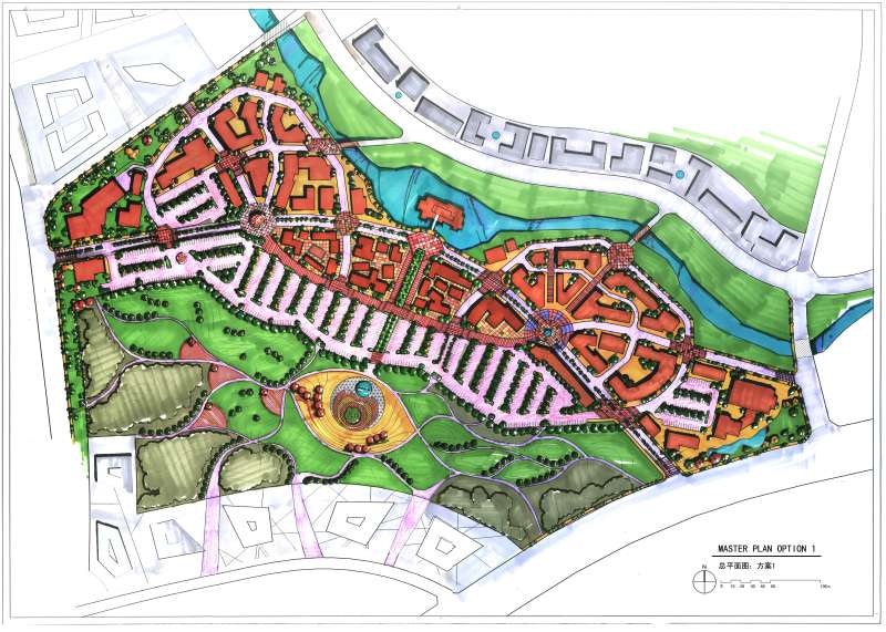 商业街平面图商业街平面图设计  第2张