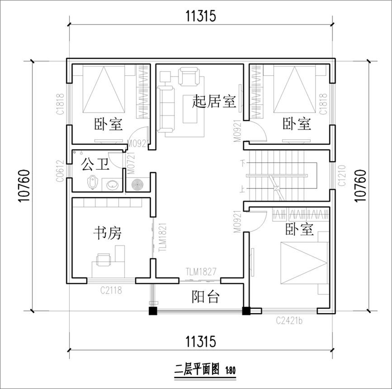 房屋建筑图纸设计说明房屋建筑图纸  第1张