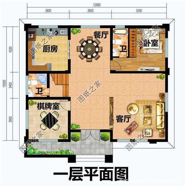 房屋平面设计图120平米房屋平面设计图 第1张 房屋平面设计图120平米房屋平面设计图 第1张