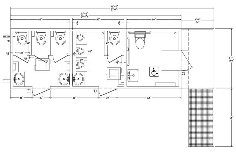 公共厕所平面图,卫生间地面改造最简单材料 第1张 公共厕所平面图,卫生间地面改造最简单材料 第1张