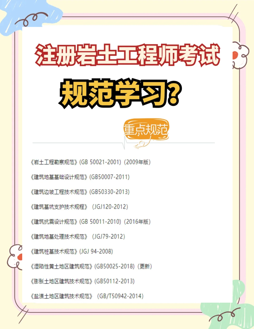 岩土工程师考试考什么科目岩土工程师考试考什么科目及分数  第1张