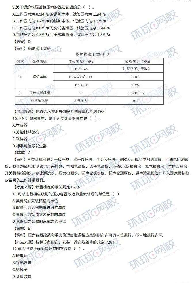 一级建造师机电工程考试题型,一级建造师机电专业真题解析 第2张 一级建造师机电工程考试题型,一级建造师机电专业真题解析 第2张