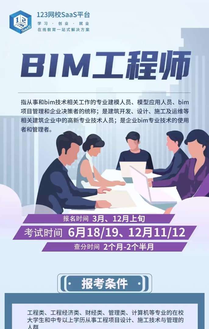 BIM工程师考试分专业吗bim工程师考几科  第1张