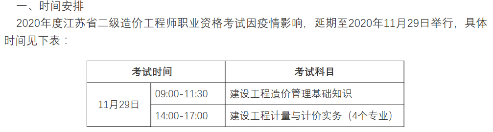 造价工程师2019考试时间,2019一级造价工程师报名条件  第1张