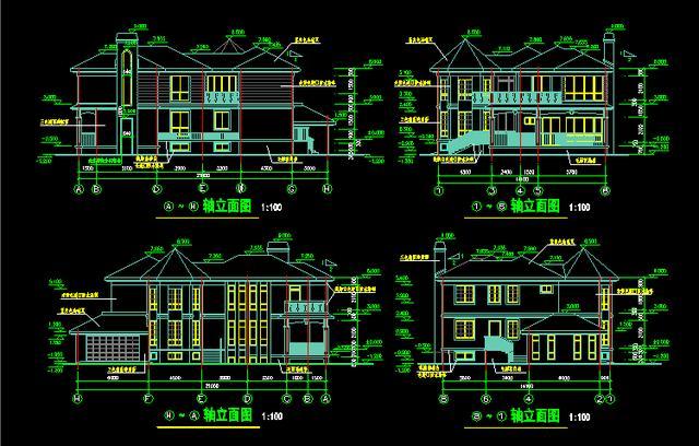 免费下载住宅cad图纸平面图cad平面图免费下载 第2张 免费下载住宅cad图纸平面图cad平面图免费下载 第2张