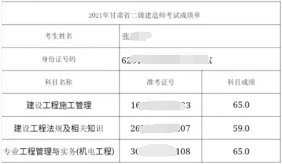 二级建造师成绩管理二级建造师成绩管几年  第2张